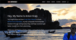 Desktop Screenshot of antonkraly.com